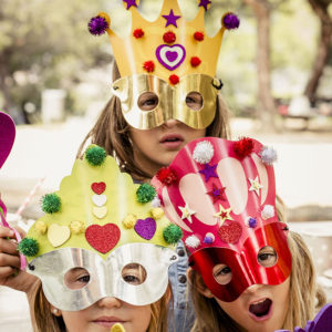 Prinsessen maskers maken - Afbeelding 4