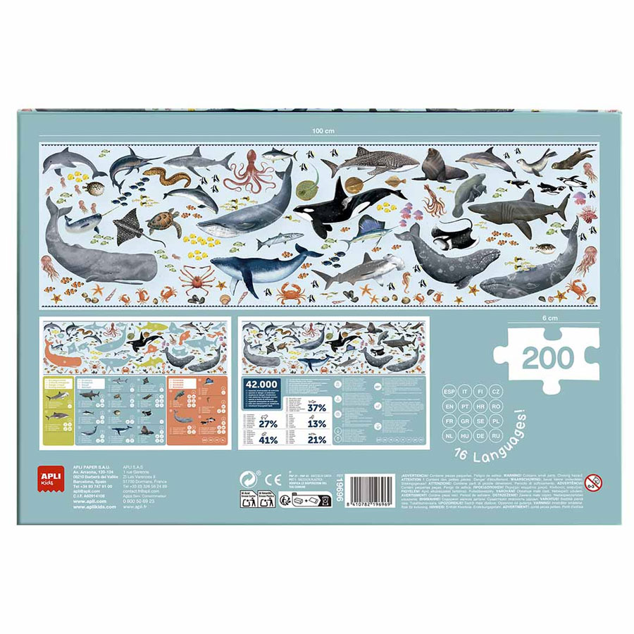 aplikids 19696 puzzel oceaan